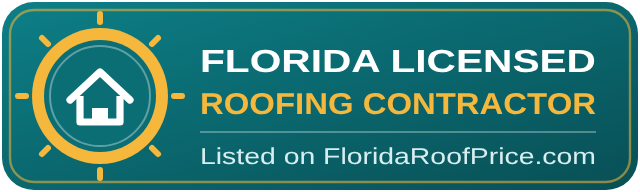 Florida licensed roofing contractor, listed on Florida Roof Price
